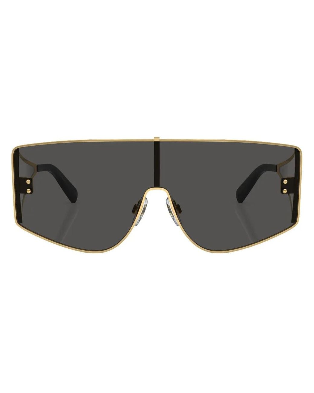 Dolce & Gabbana Gray Dna Mask-Frame Sunglasses for men