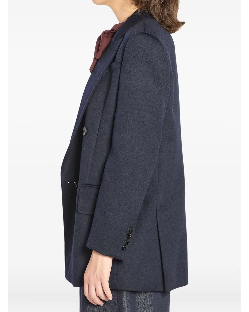 Max Mara Blue Camel Olimpia Blazer