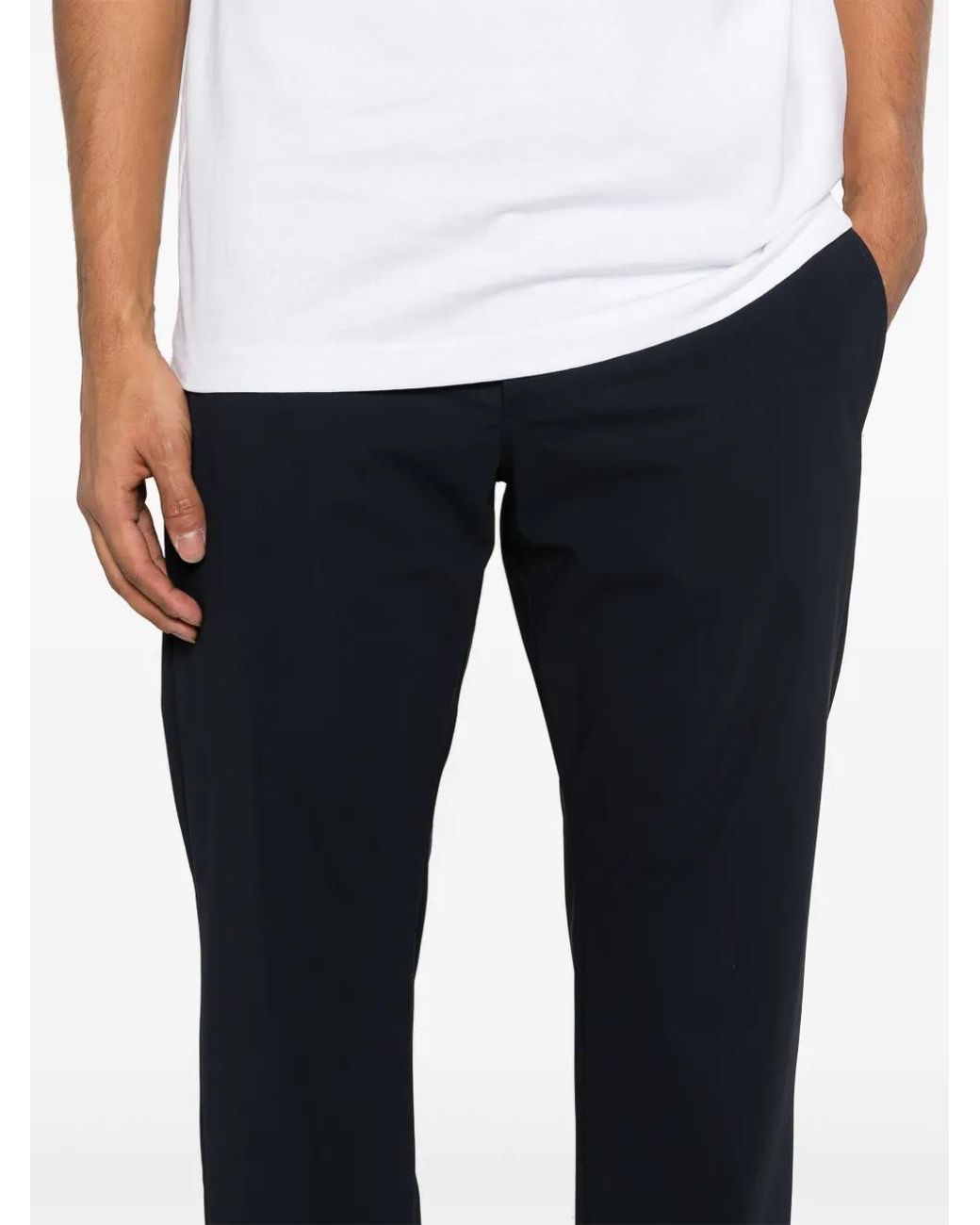 PT Torino Blue Epsilon Chino Trousers for men