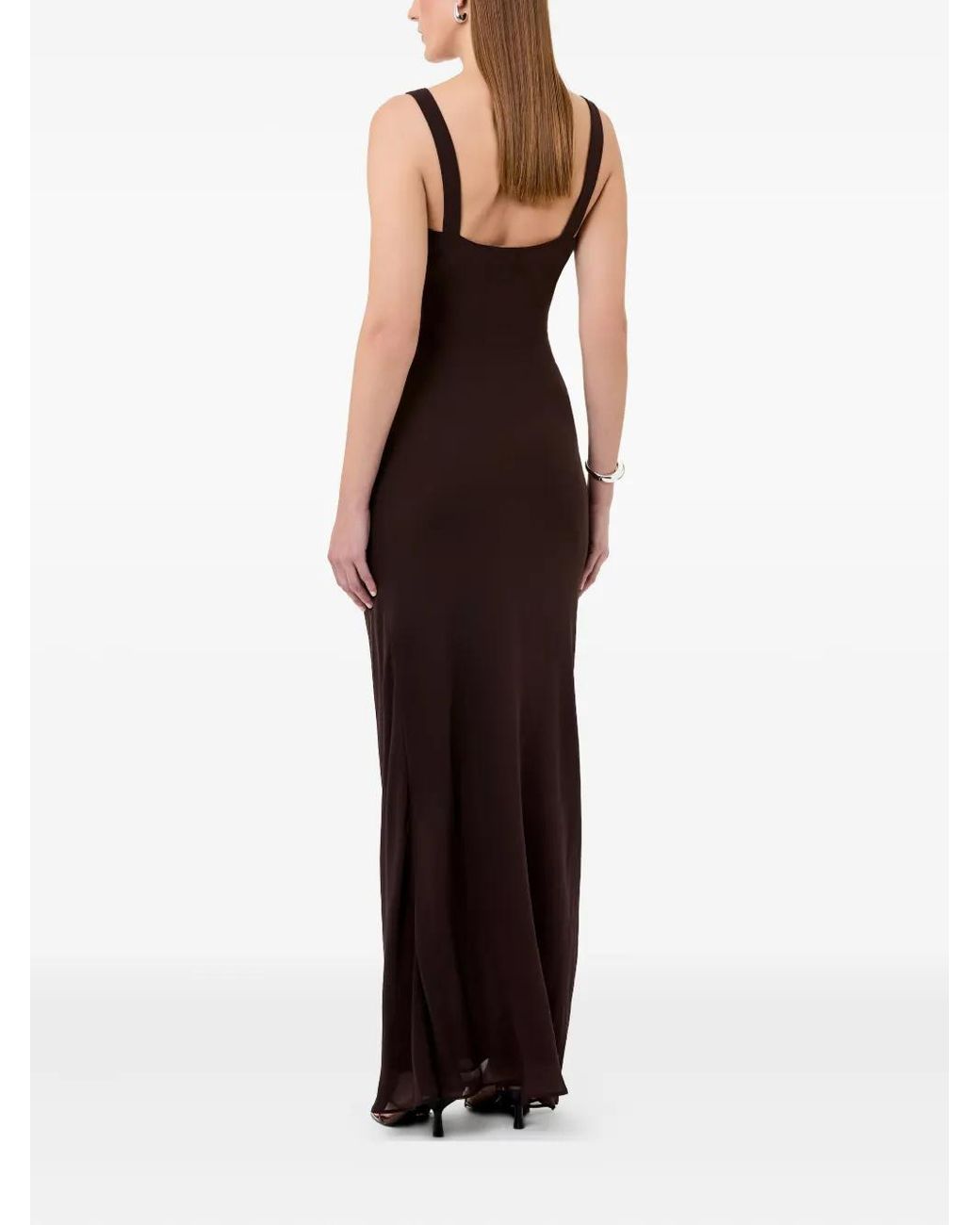 Nicholas Purple Sleeveless Maxi Dress