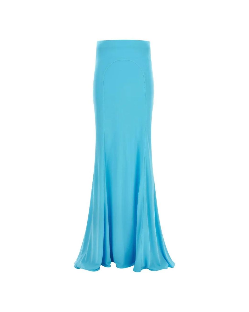 Tom Ford Blue Jupe À Traîne