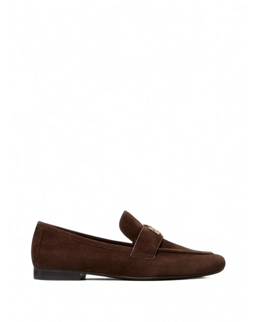 Tory Burch Brown Charlie Loafers