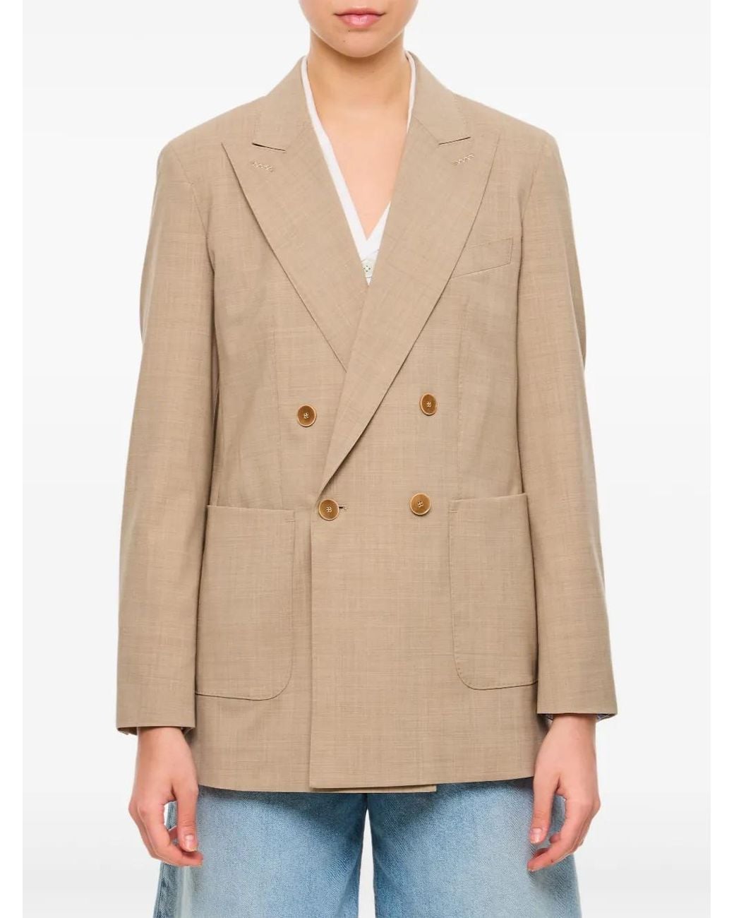 Blazer Corfu Max Mara en coloris Natural