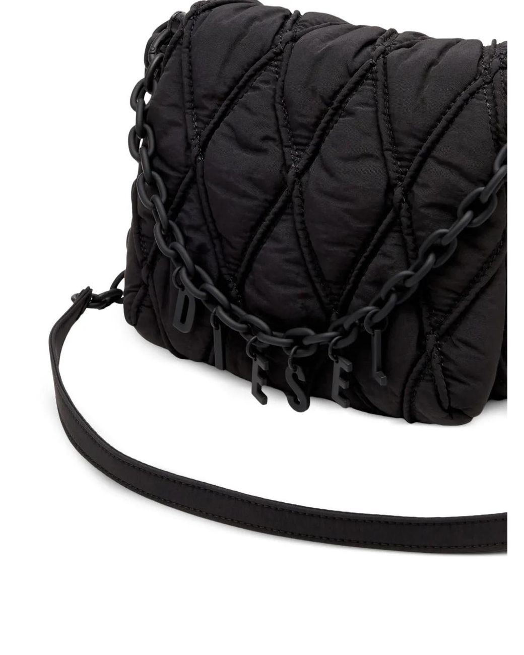 DIESEL Black Charm-D Shoulder S