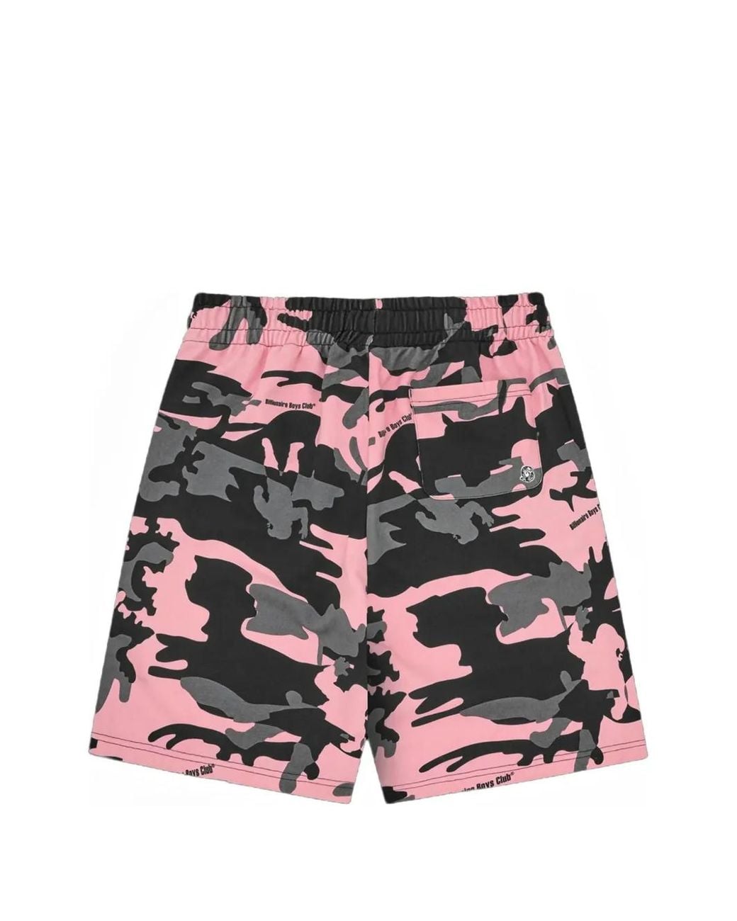 BBCICECREAM Red Camouflage-Print Cotton Shorts for men