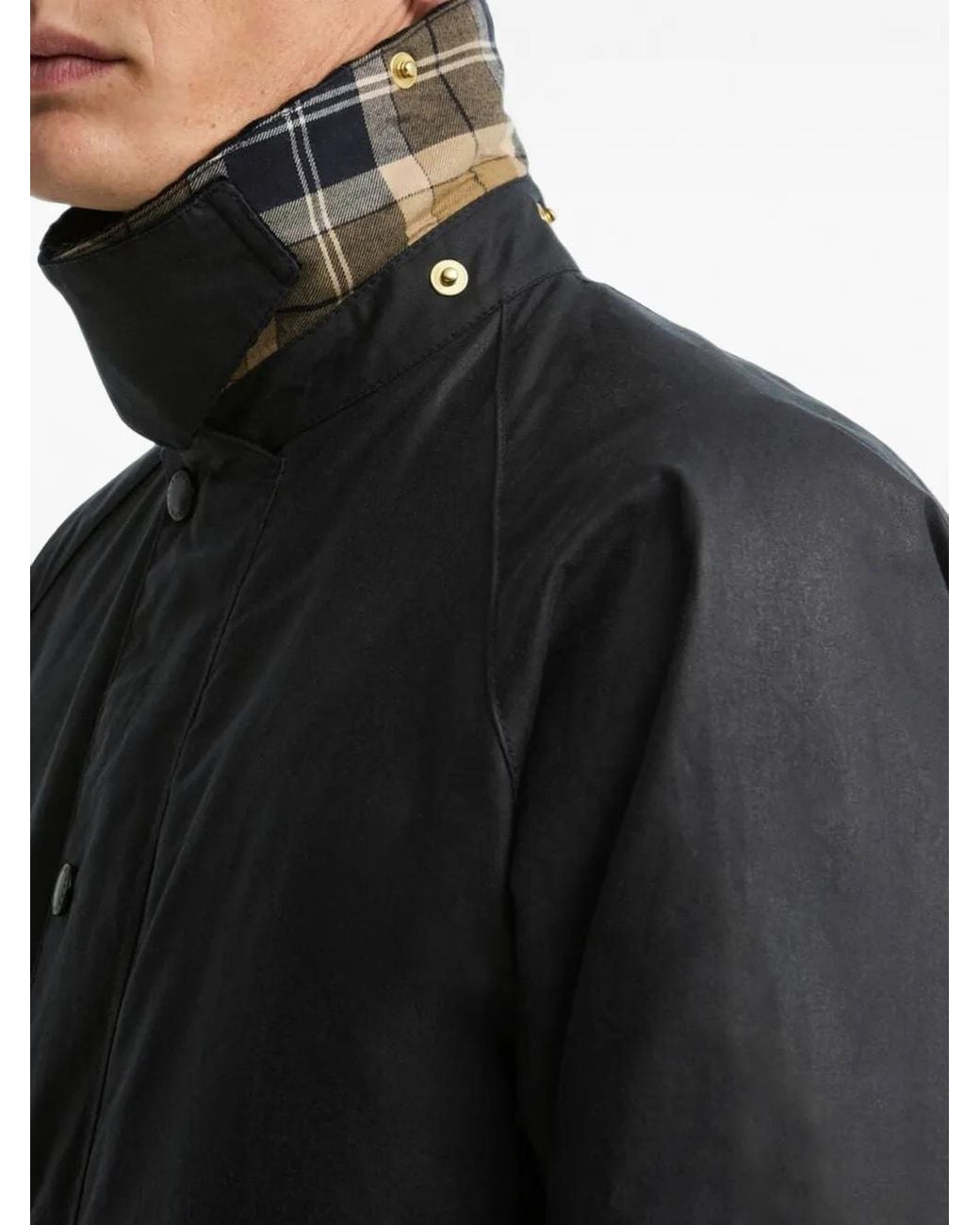 Barbour Black Icons Transport Waxed Jacket for men