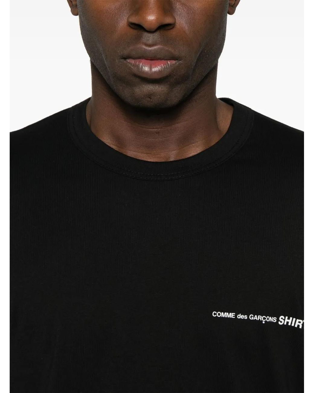 Comme des Garçons Black Tshirt Knit Fot025S25 for men