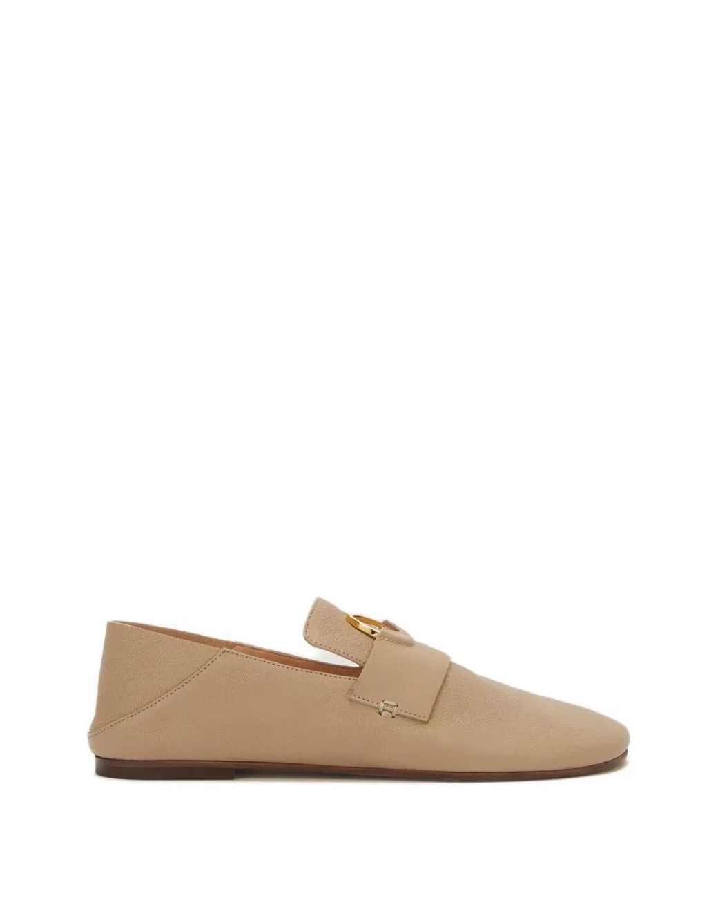 Odissi Natural Kali Leather Loafers