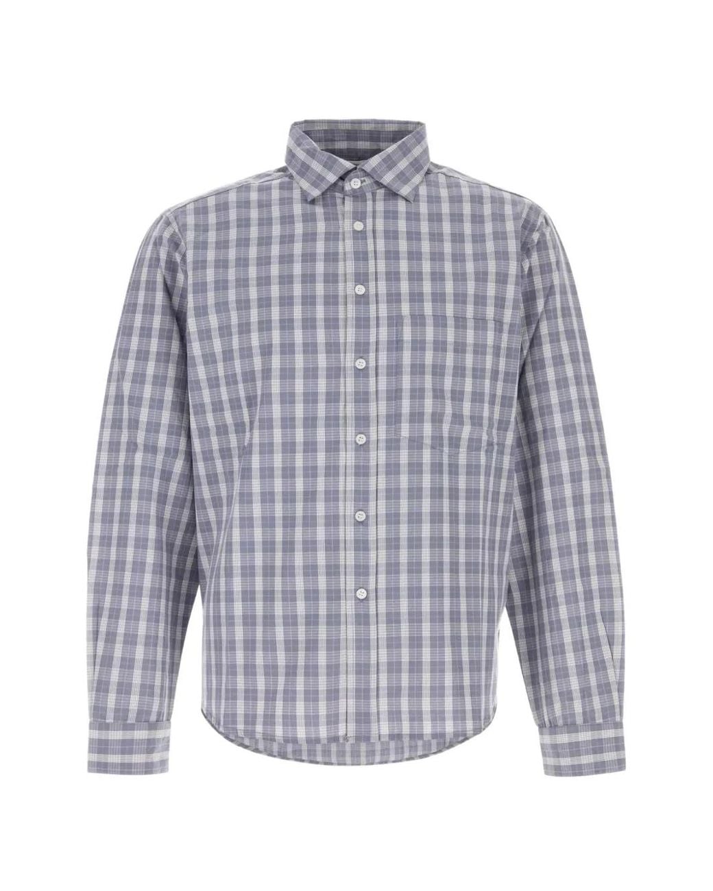 GIMAGUAS Blue Ruben Checked Shirt for men