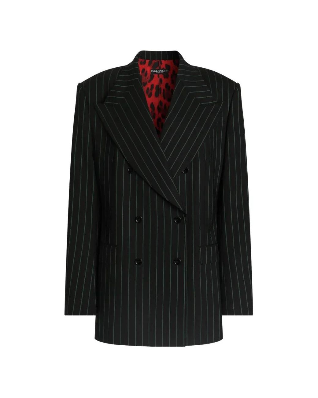 Dolce & Gabbana Black Double-Breasted Jacket