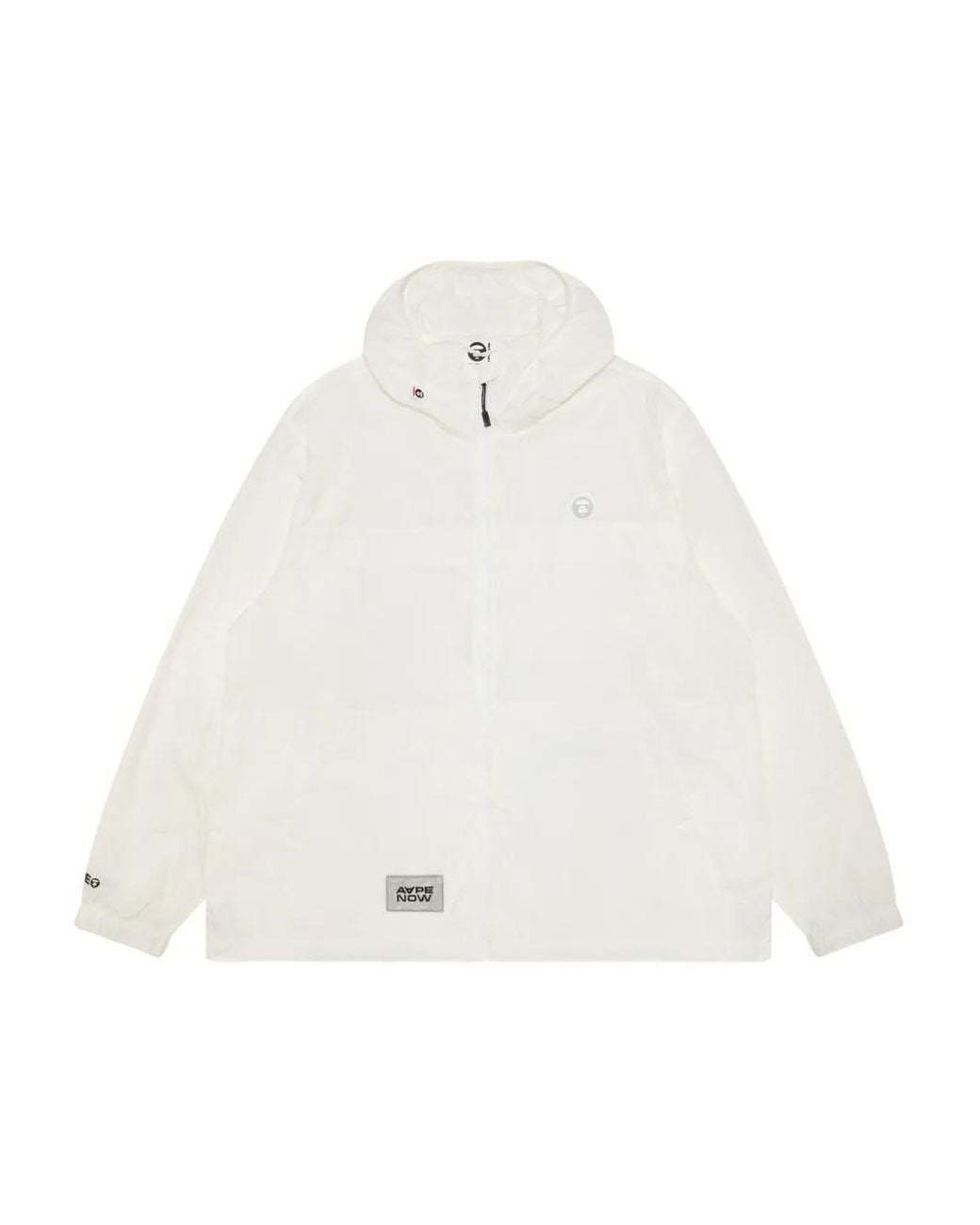 Aape By A Bathing Ape Jack Met Capuchon in het White voor heren