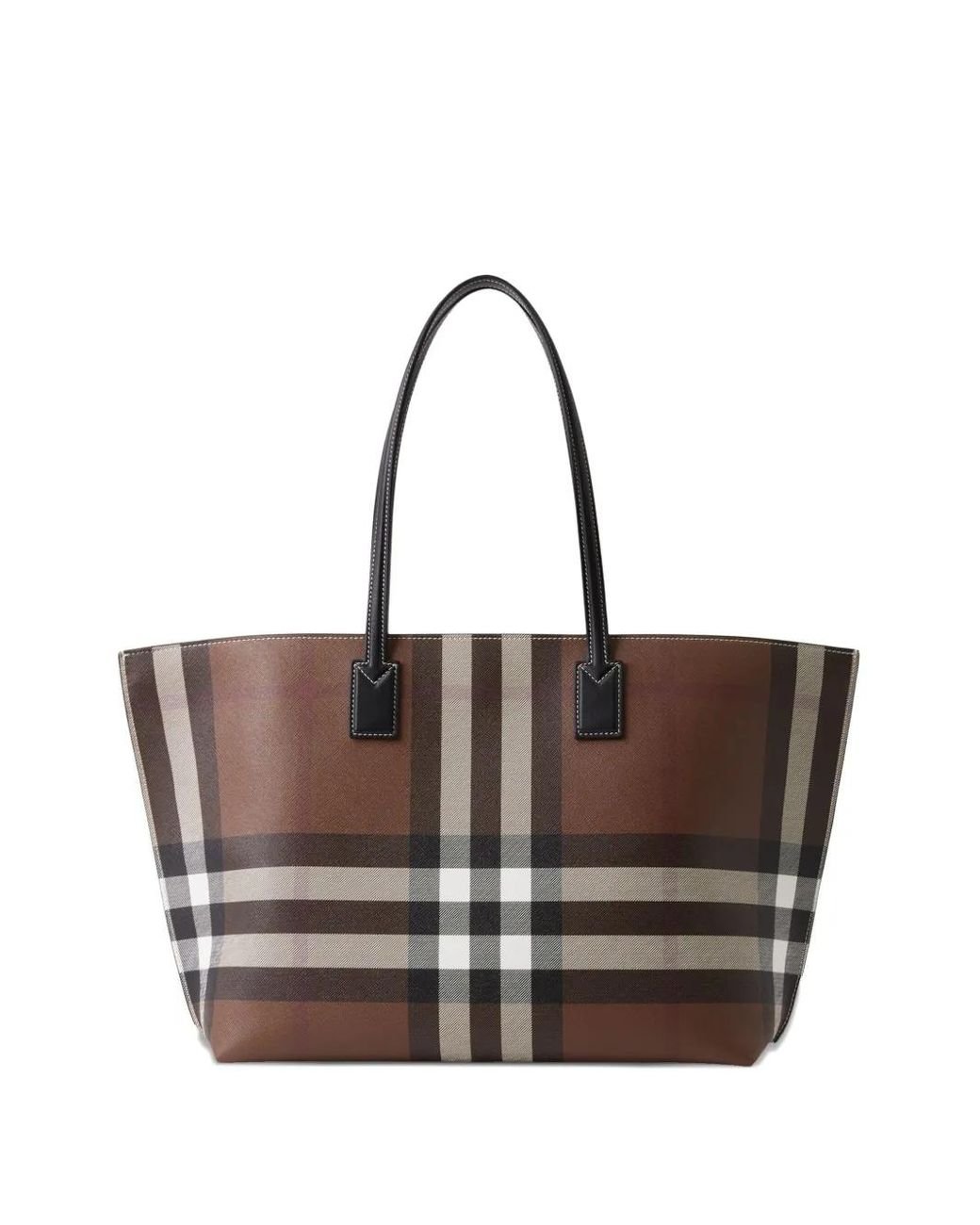 Burberry Brown Medium Check Tote
