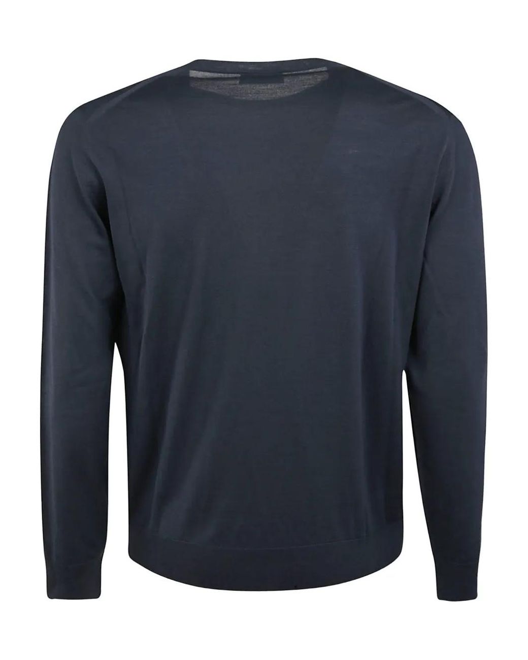 Prada Blue Wool T-Shirt for men