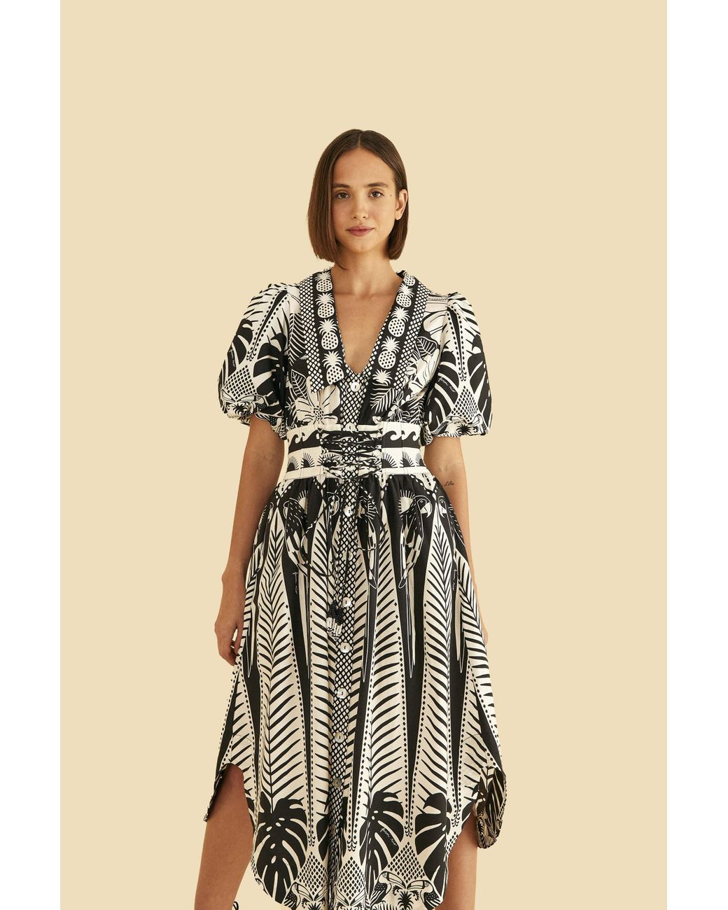Organic cotton midi hot sale dress