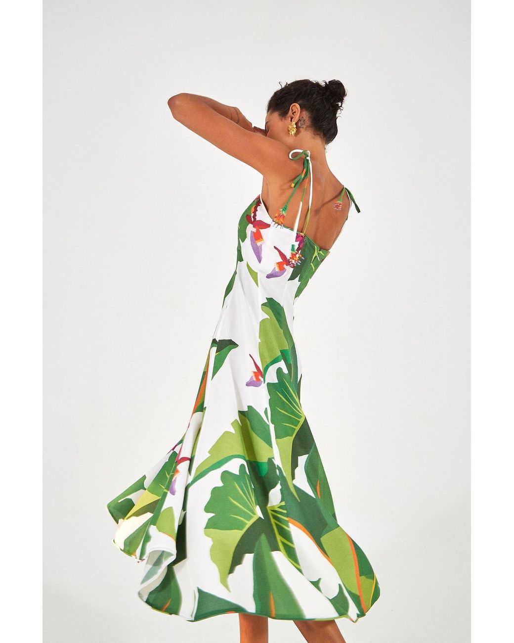 FARM Rio Tropicalistic Midi Dress in White Lyst