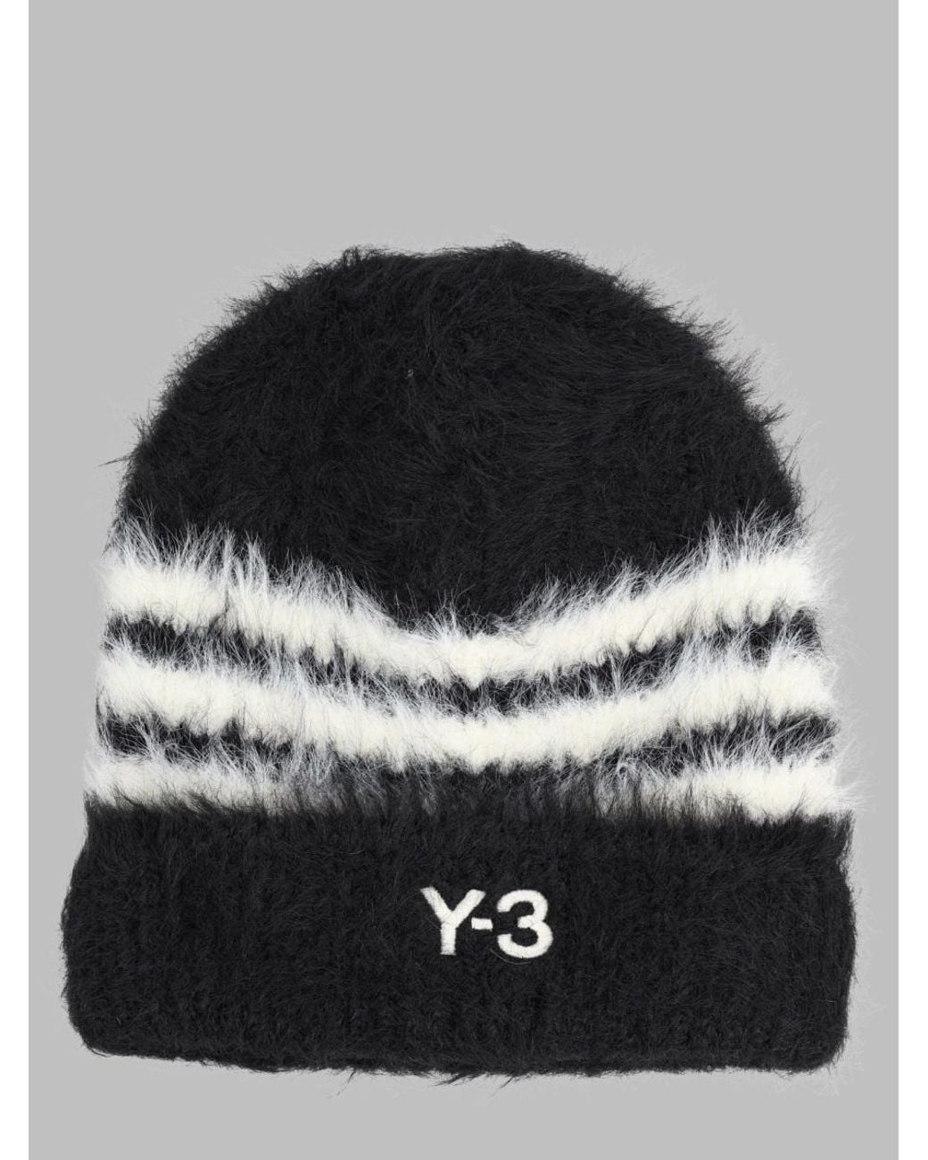 Y-3 Black Logo-Embroidered Cap