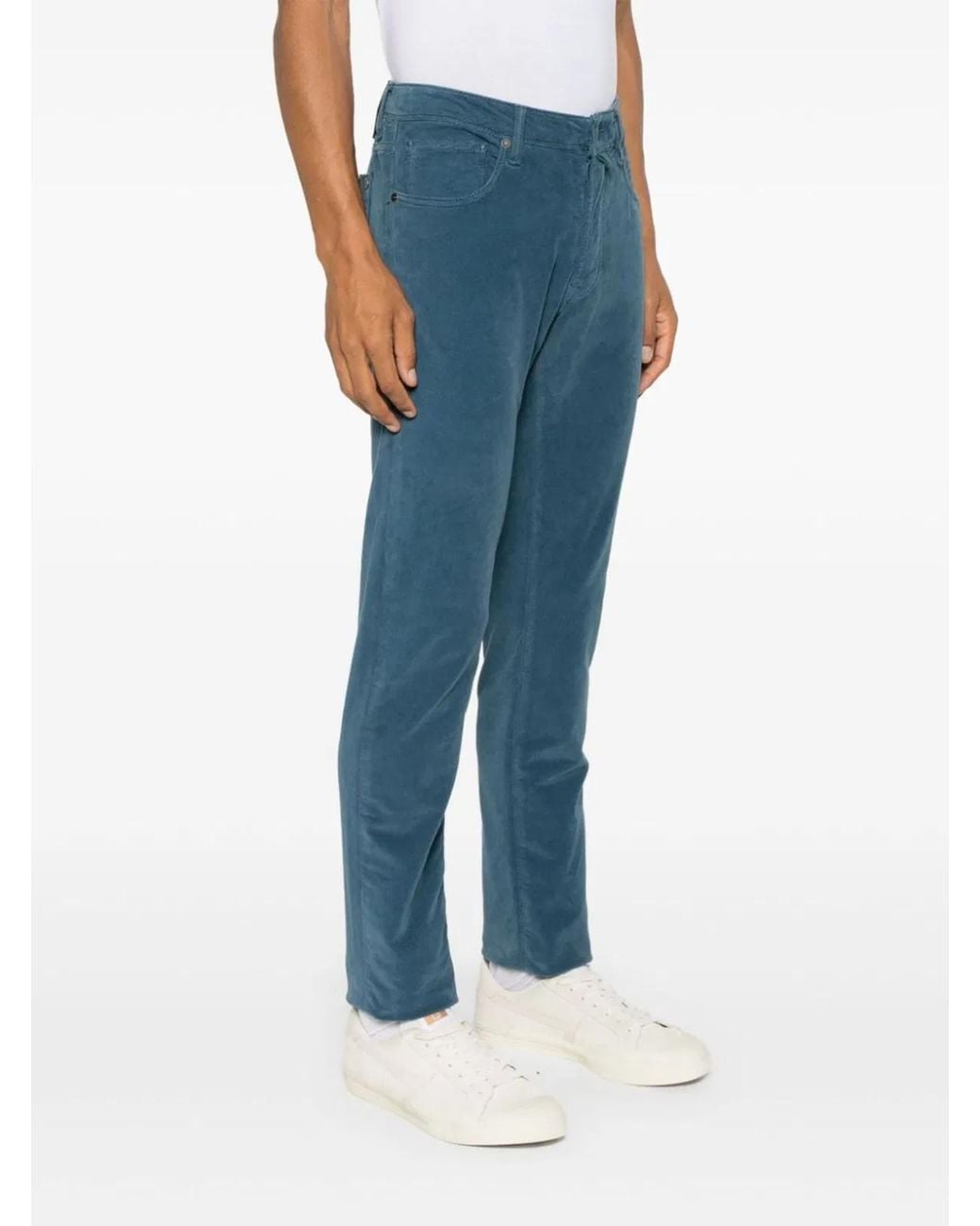 Incotex Blue 5 Pocket Stretch Vintage for men