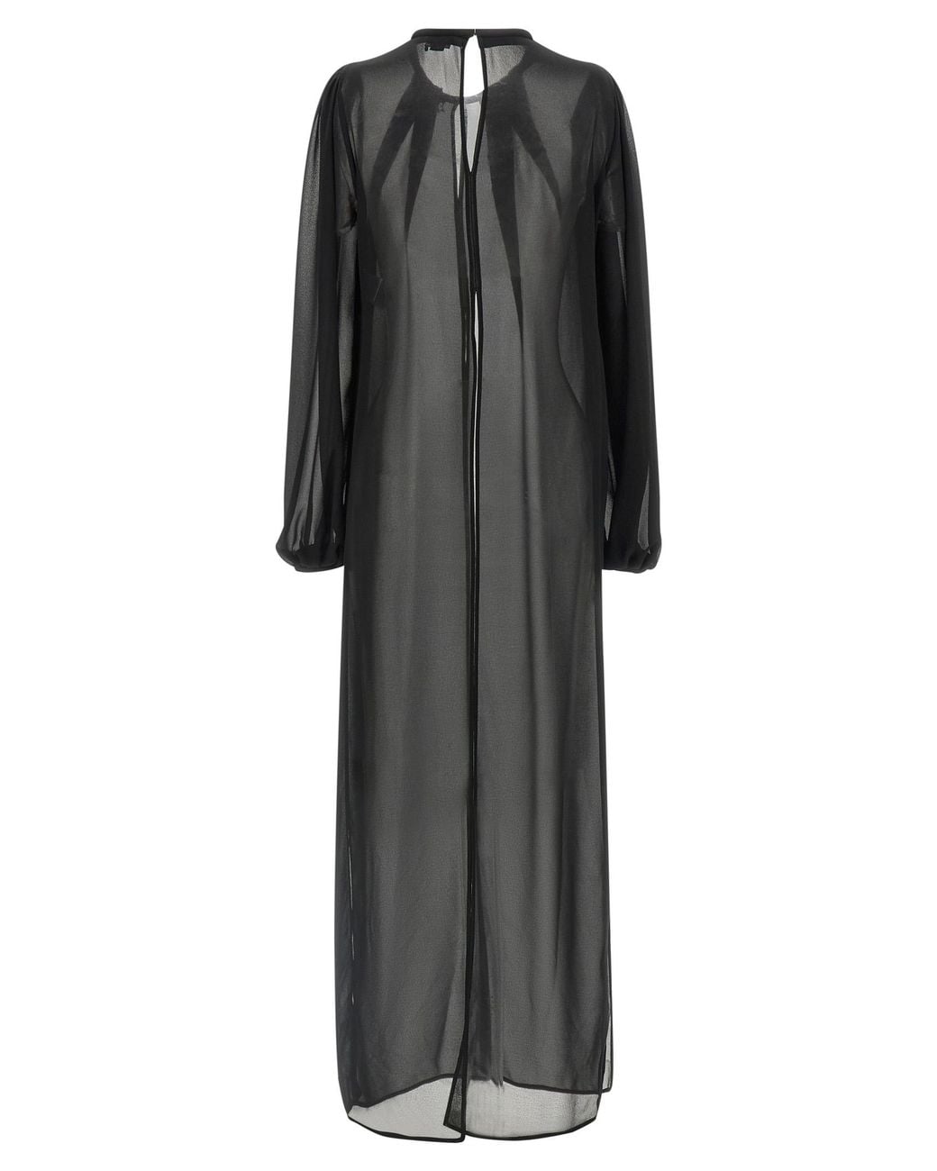 Elisabetta Franchi Black Georgette Jacket