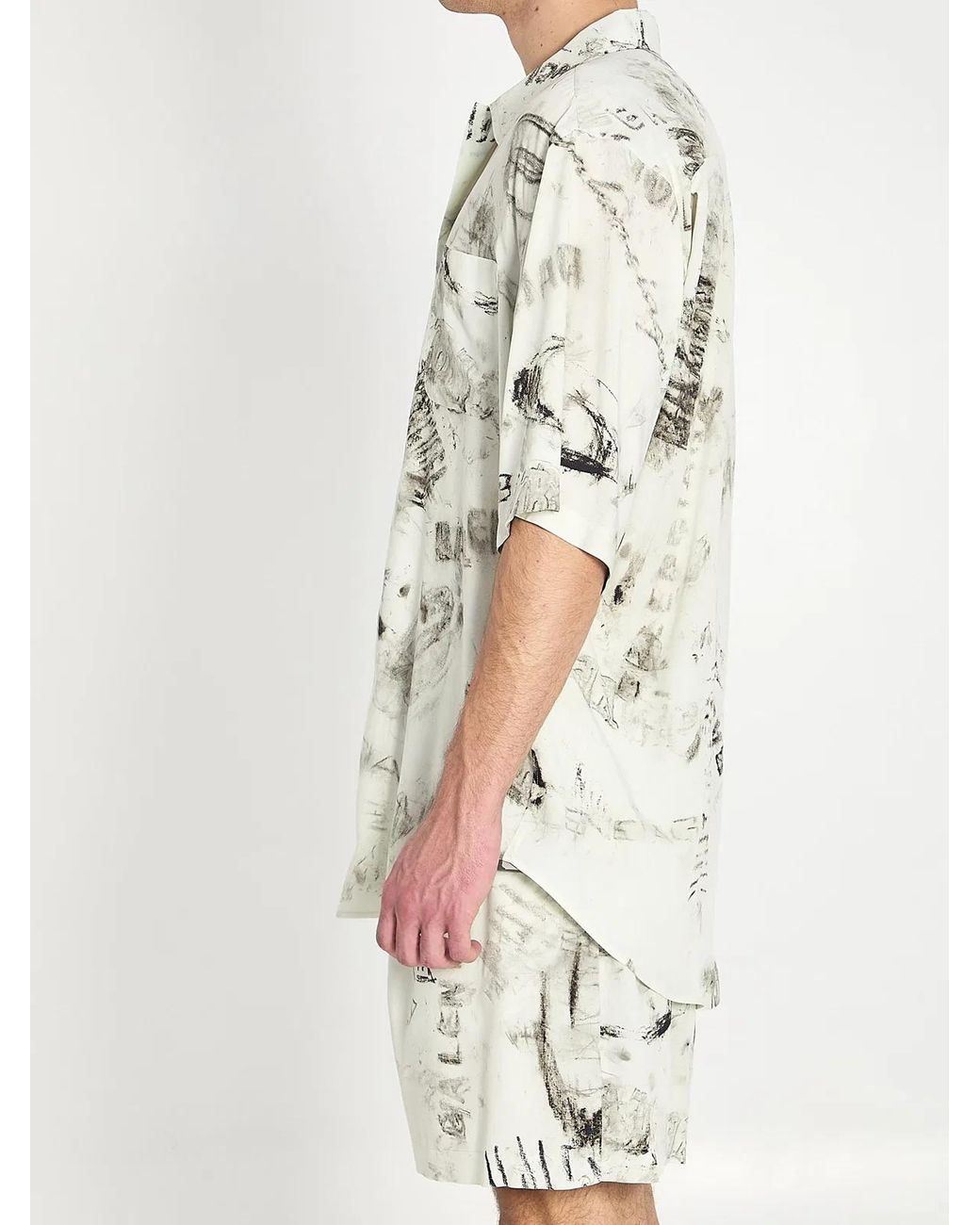 Balenciaga White Sleepwear Top for men