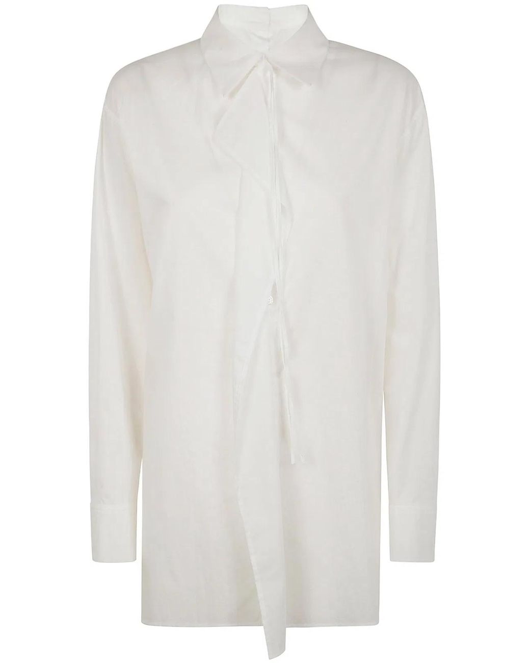 Y's Yohji Yamamoto White Ko-F/B Open B Shirt