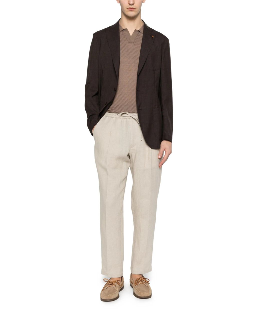 Latorre Black Wool Jacket for men