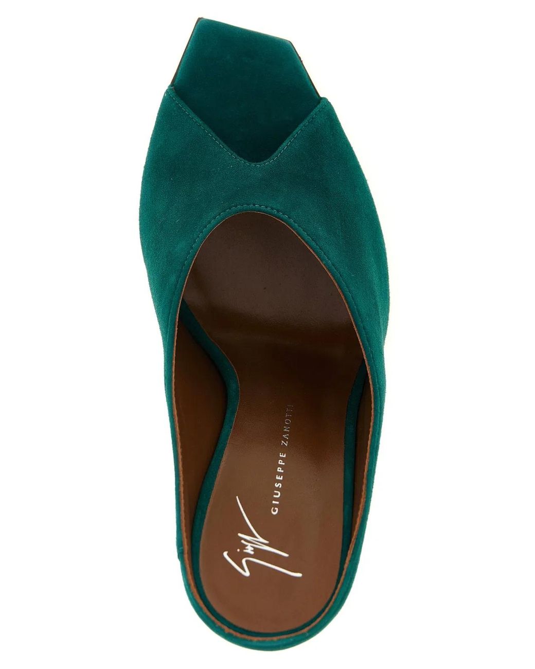 Giuseppe Zanotti Green 'Intriigo Cluedo' Sandals