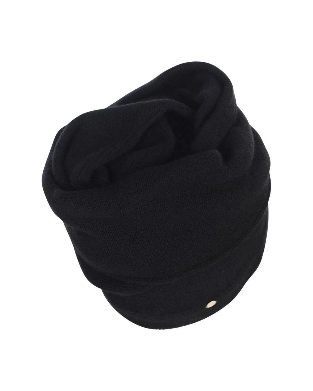 Flapper Black Atena Hat And Scarf