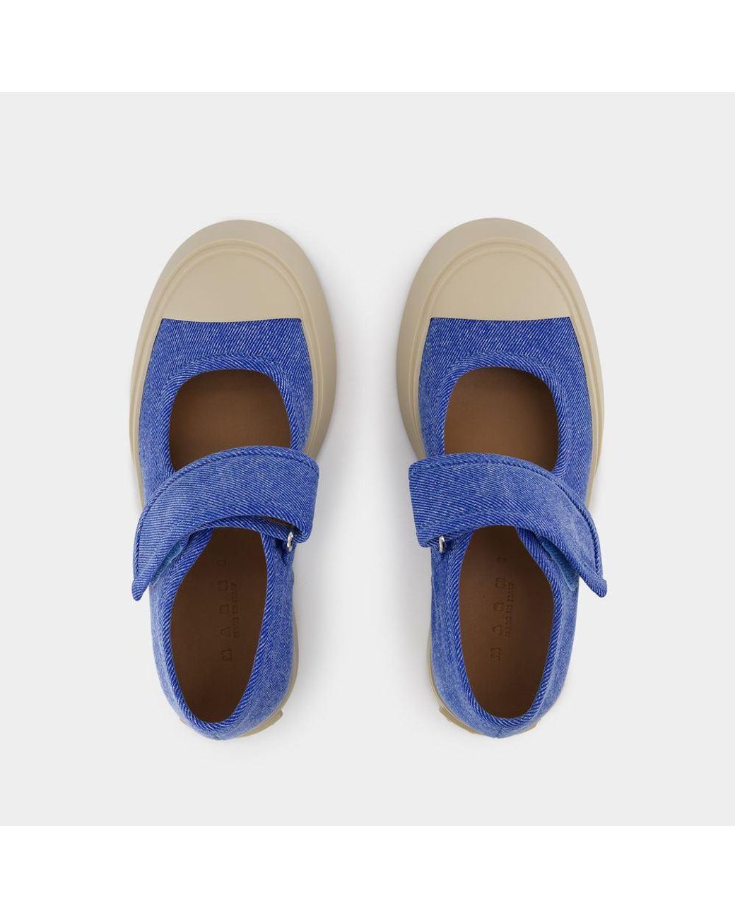Marni Blue Flat Shoes