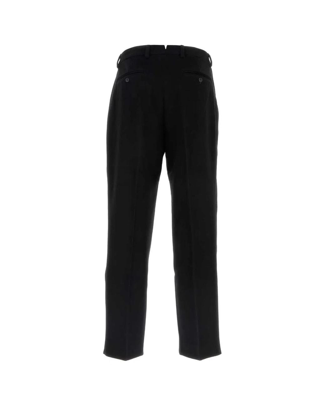 VTMNTS Black Felt Pant for men