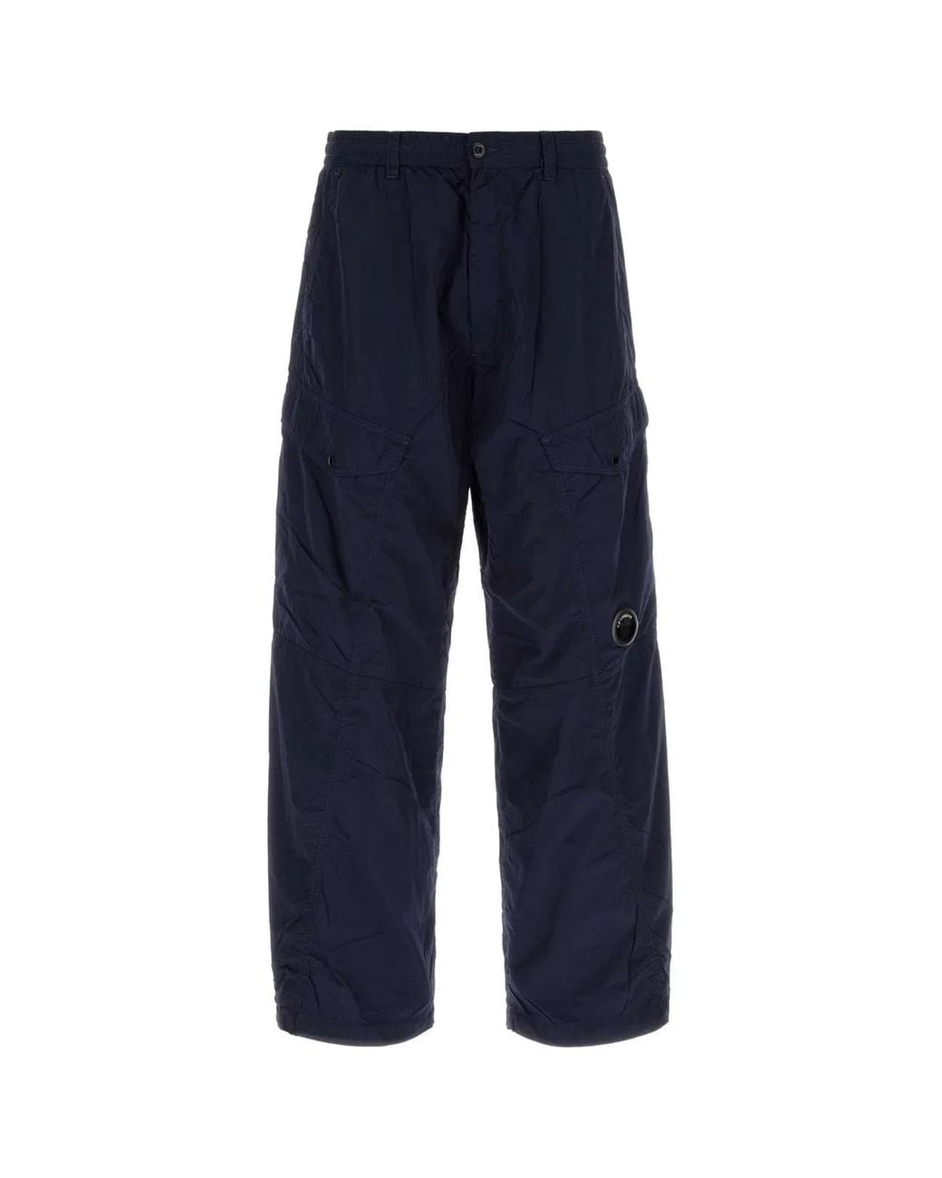 C P Company Blue Nylon Cargo Pant for men