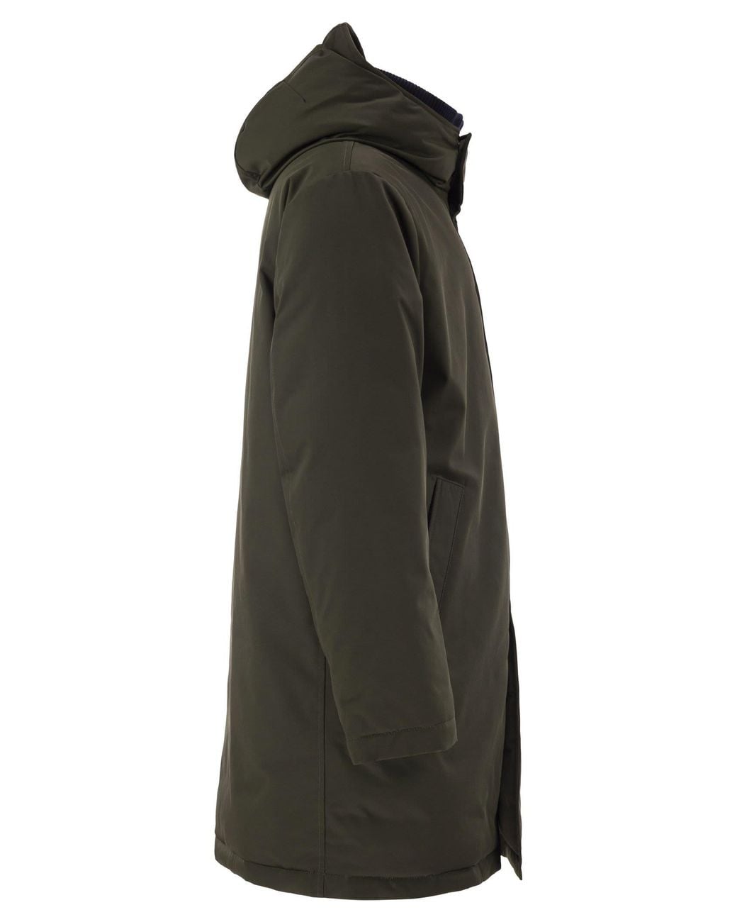 Fay Gray Stretch Fabric Hooded Parka By for men