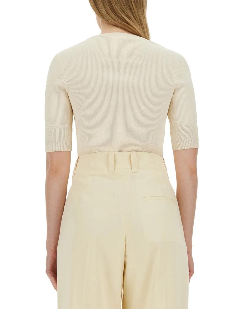 Bottega Veneta Natural Classic T-Shirt (Size S)