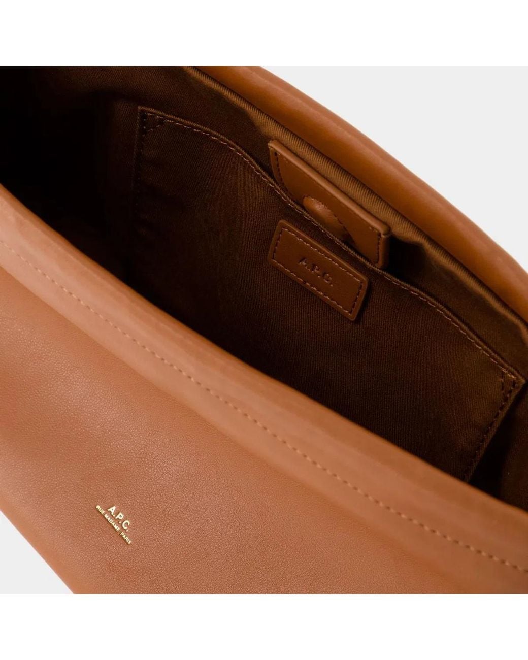 A.P.C. Brown Shoulder Bag Ninon