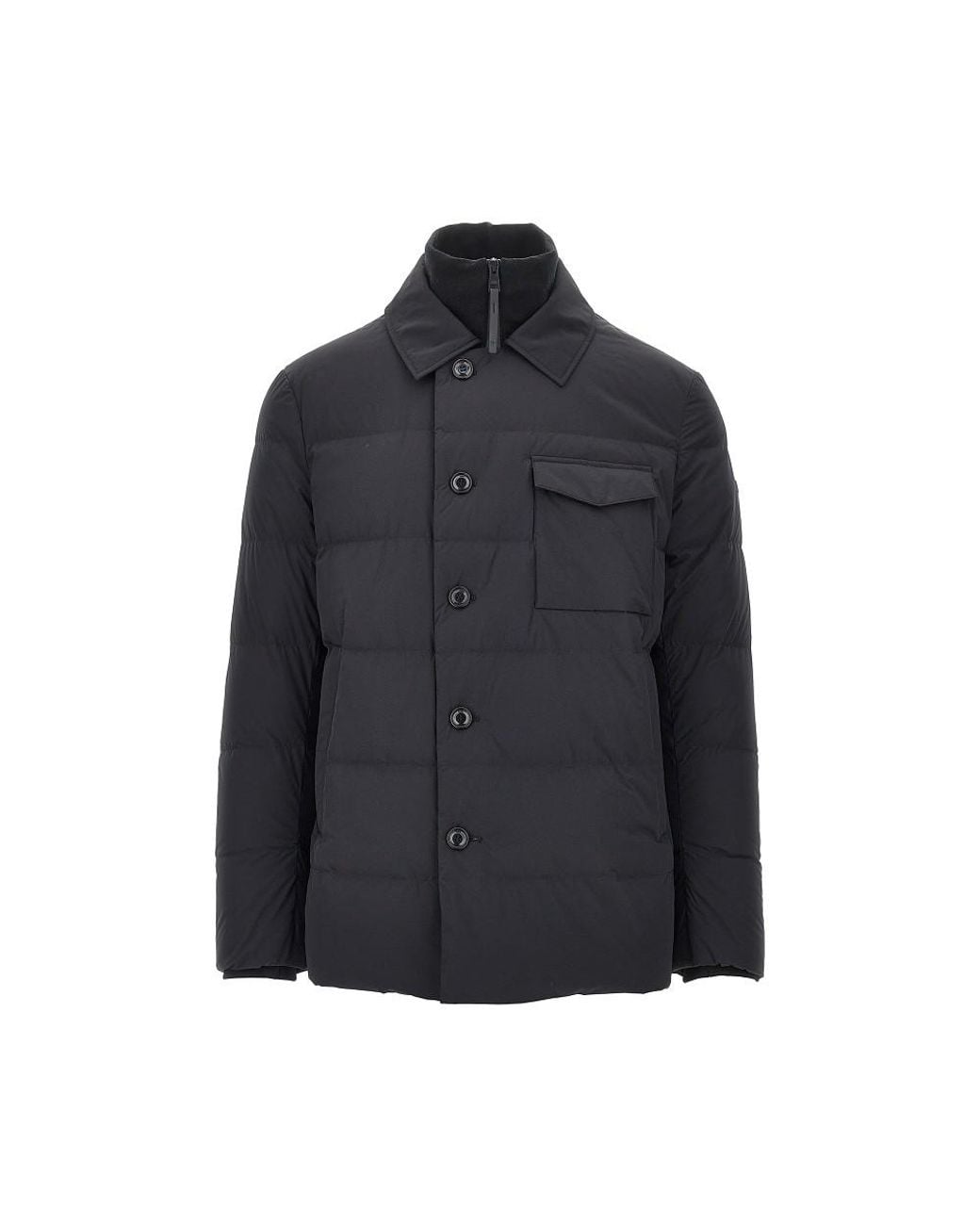 DUNO Black Vance Down Jacket for men
