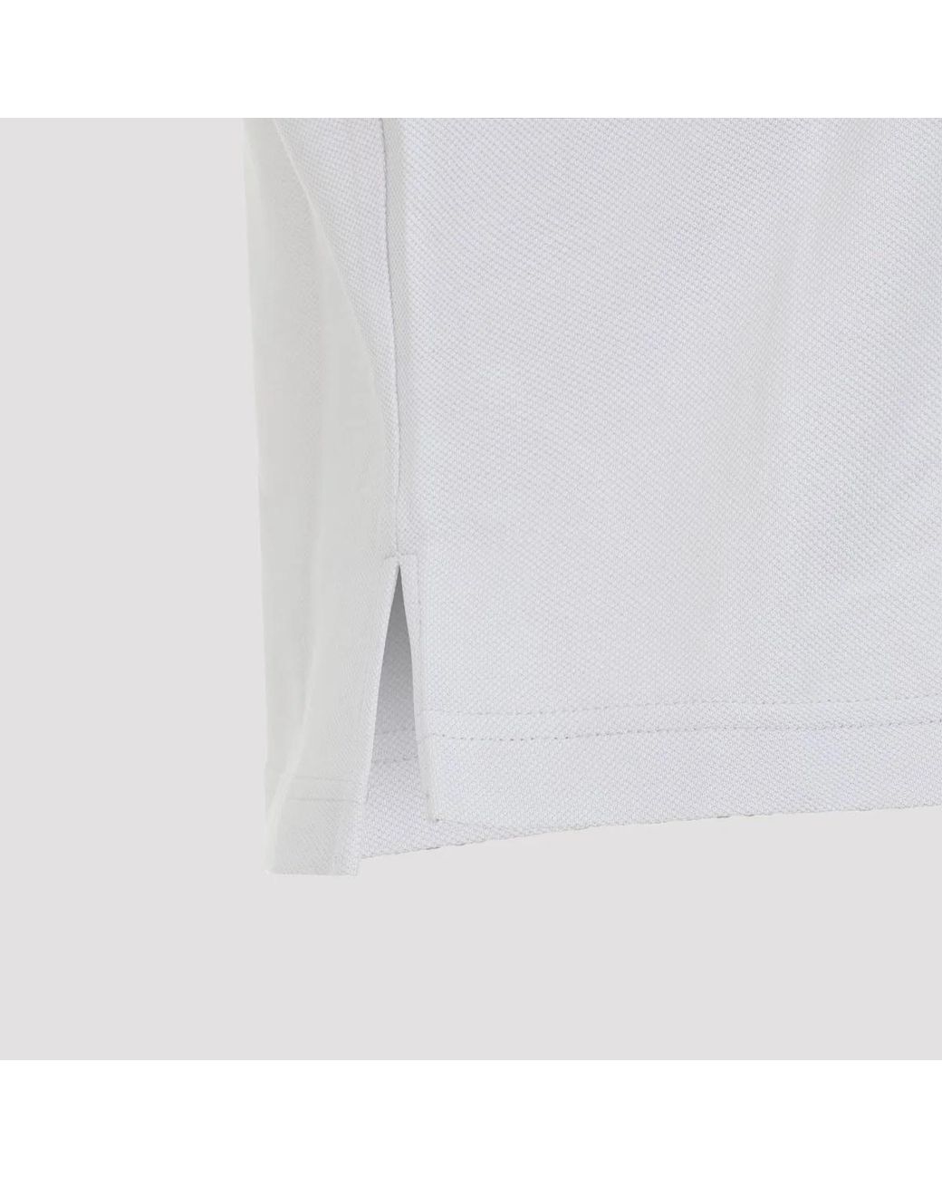 Balenciaga Blue Dirty Ss Cotton Polo