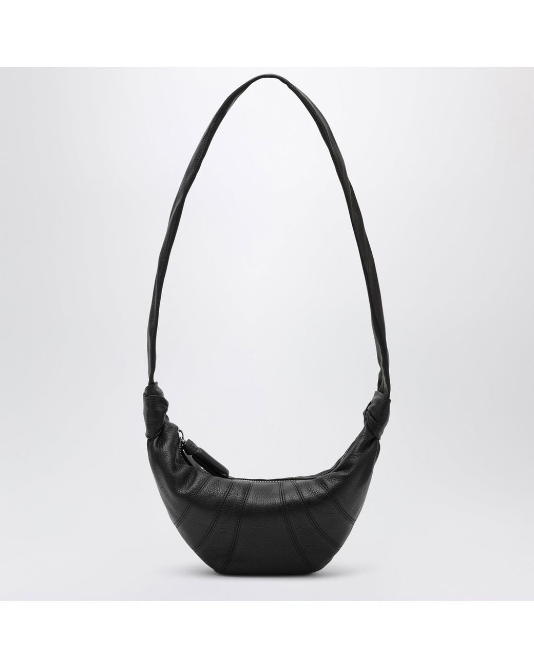 Lemaire Black Medium Croissant Bag for men