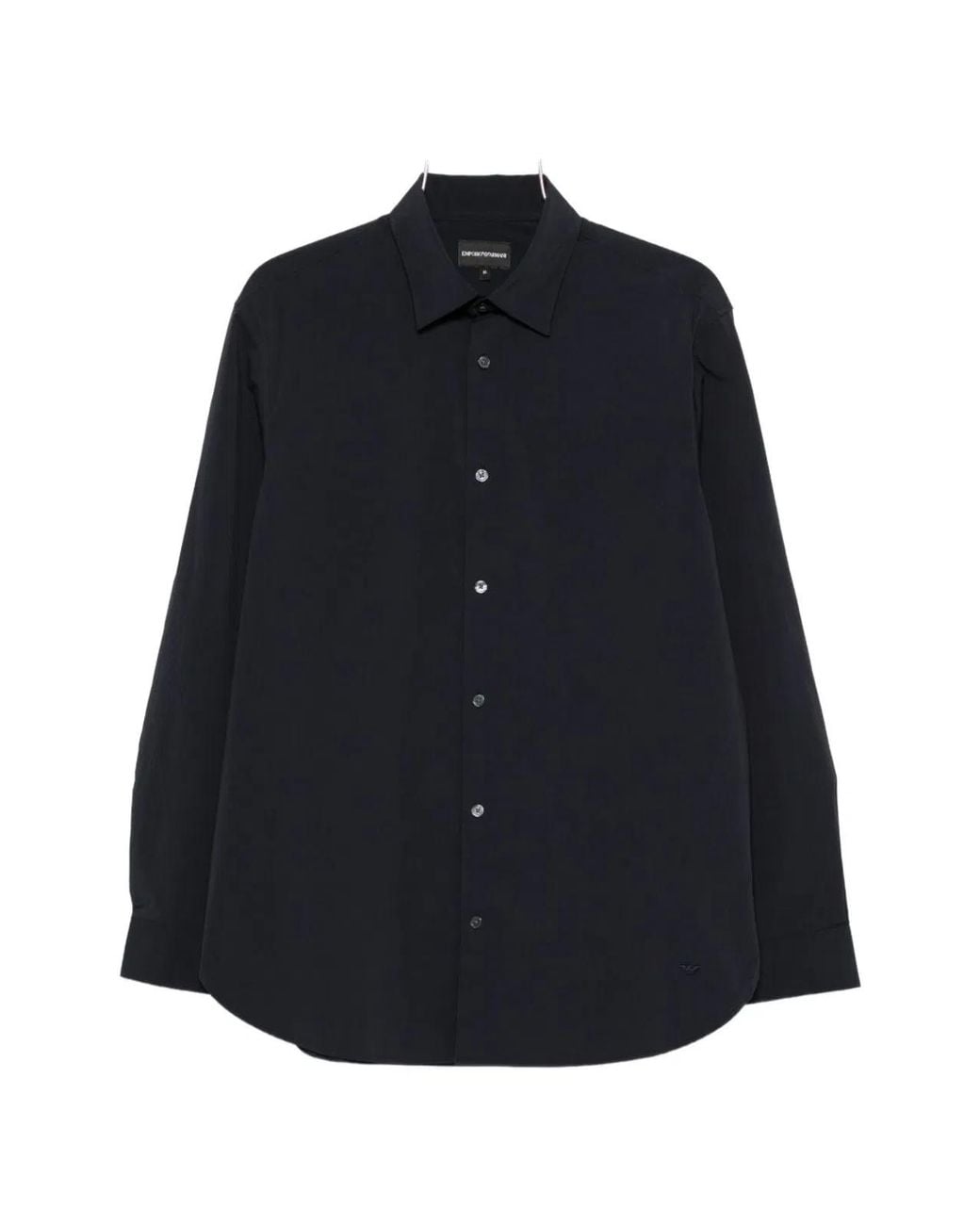 Emporio Armani Blue Nylon Shirt for men