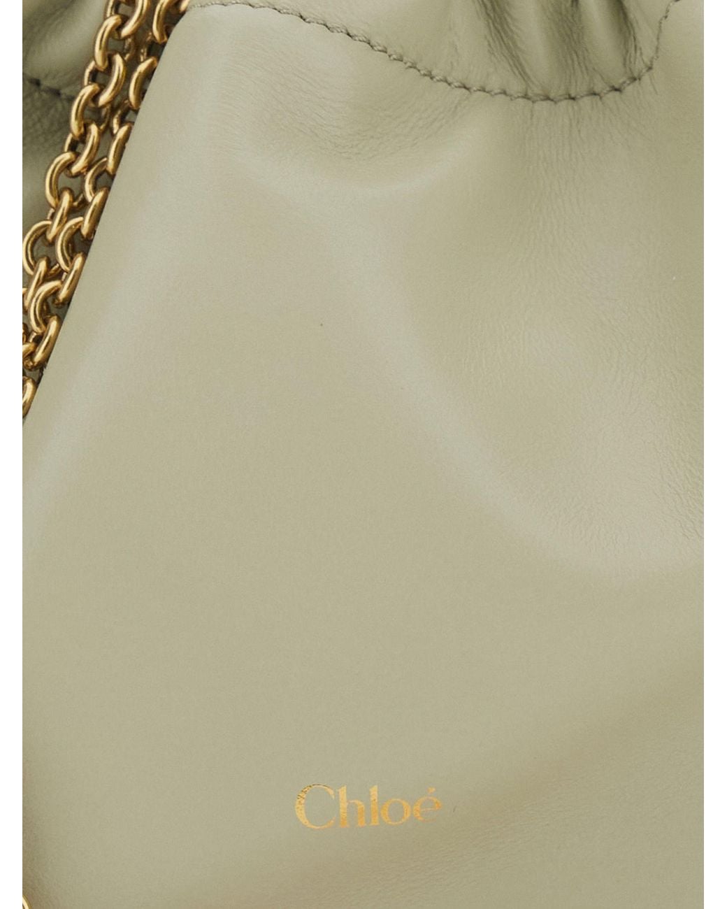 Chloé Natural Icons Leather Chain Shoulder Bag