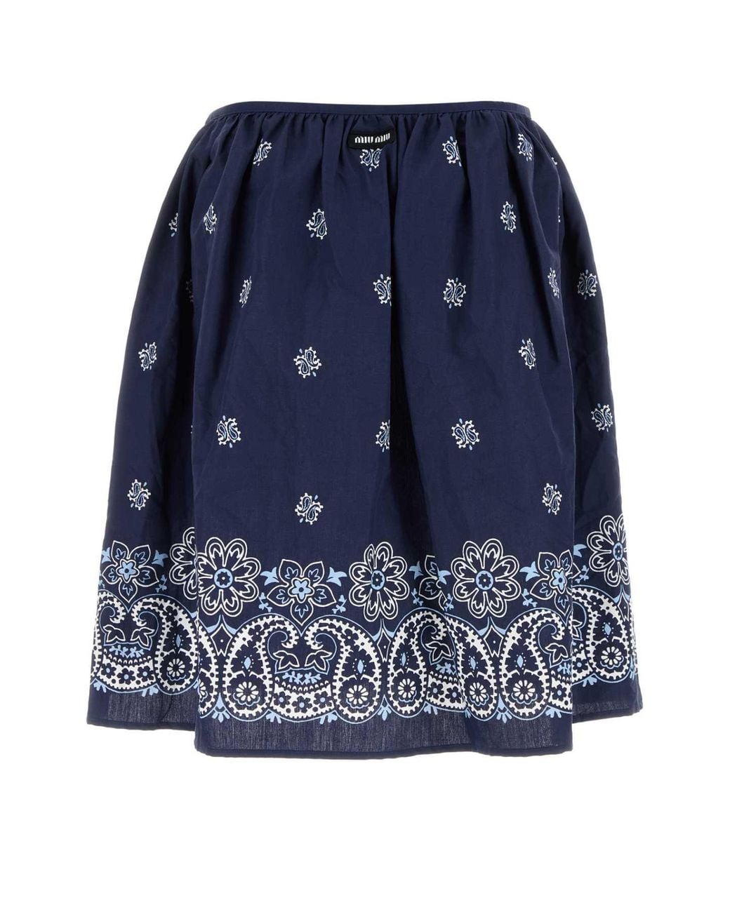 Miu Miu Blue Skirts