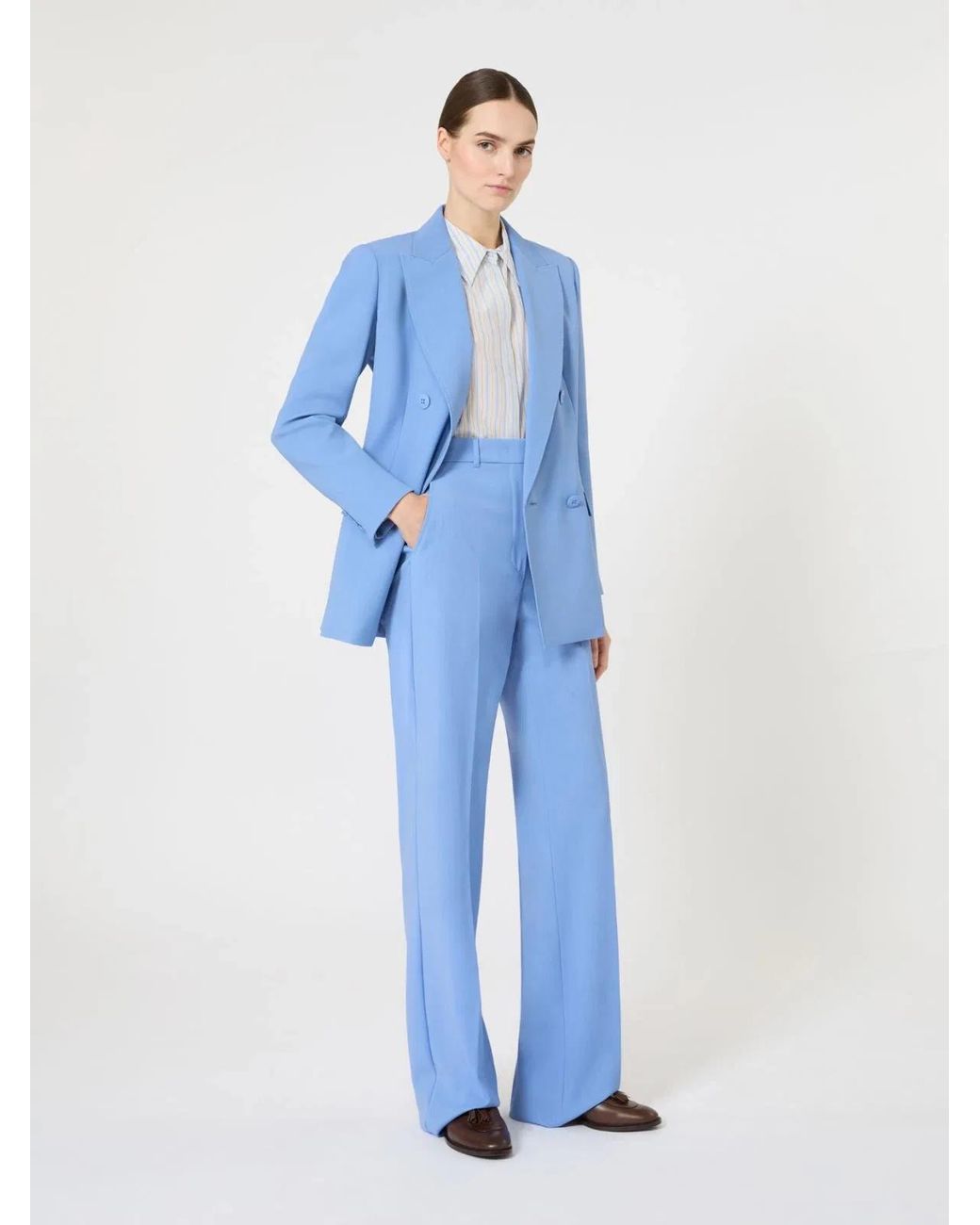 Max Mara Blue Blazer Mstgrembo