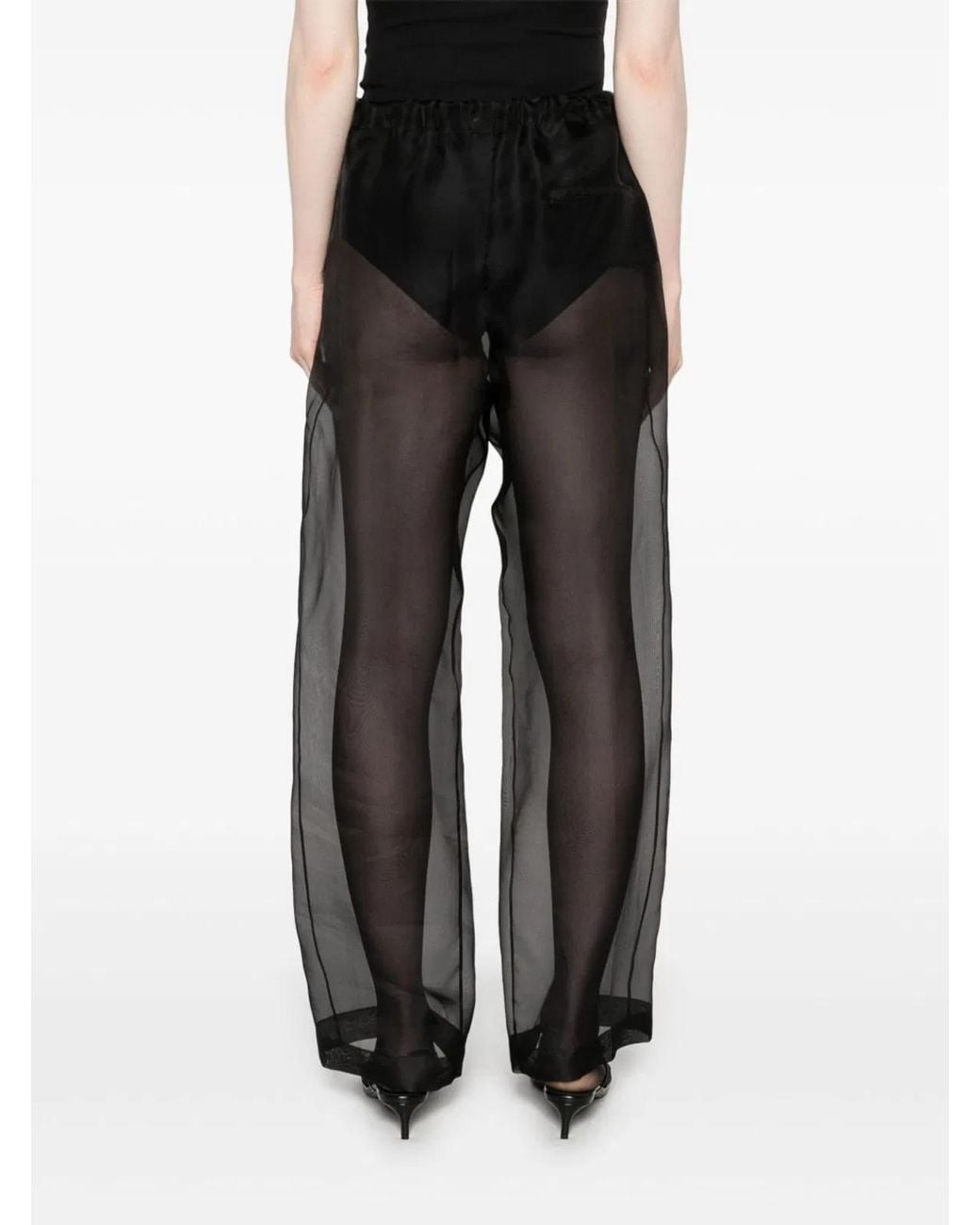 Khaite Gray Trenton Pant