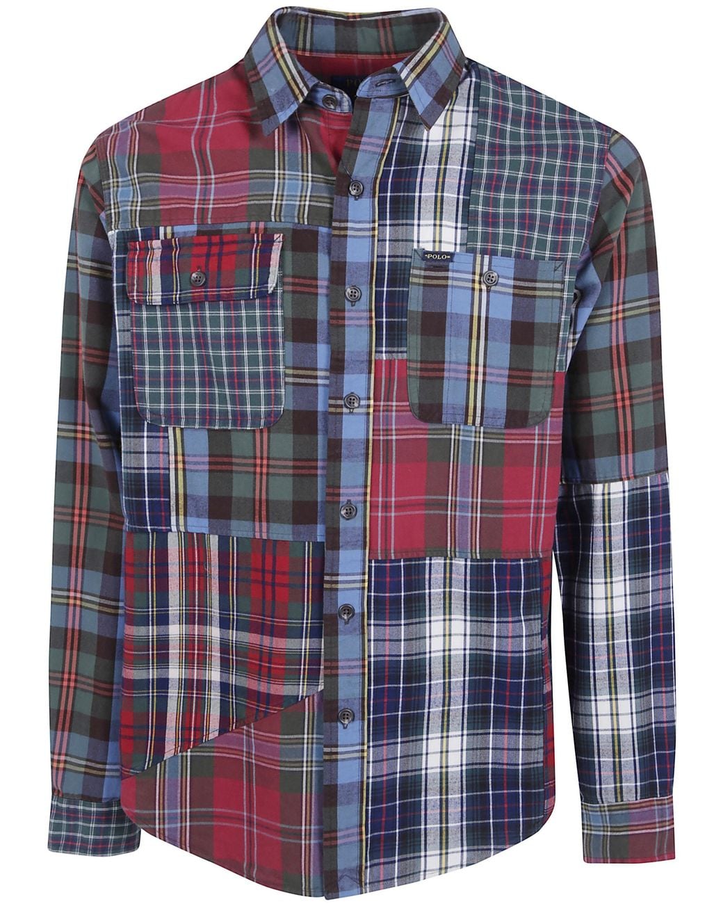 Polo Ralph Lauren Blue Woven Sport Shirt for men