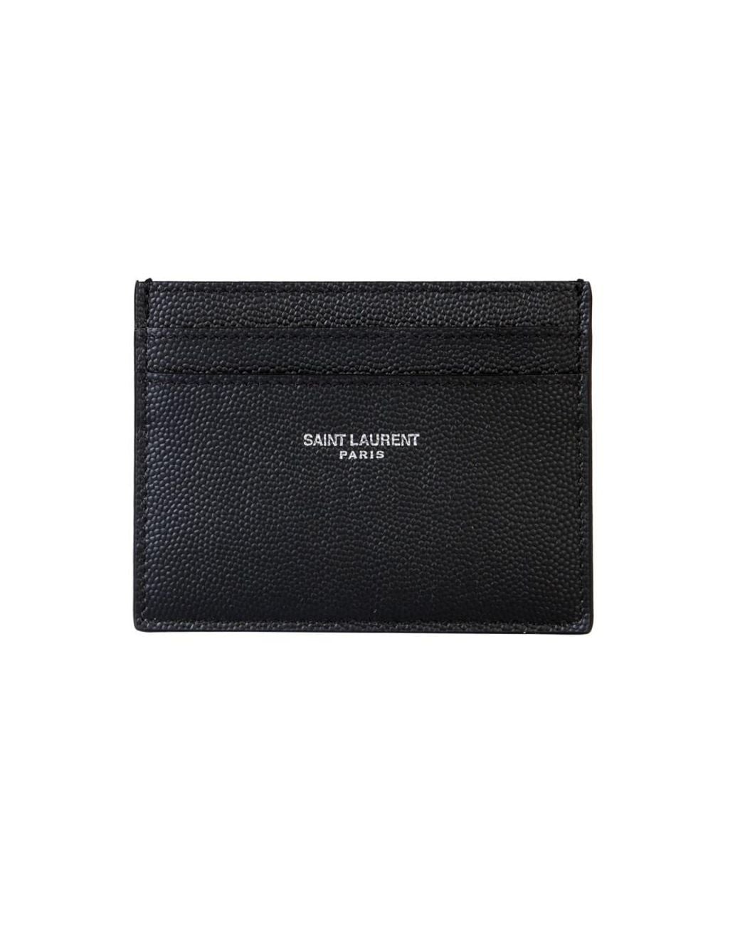 Saint Laurent Black Portacarte for men