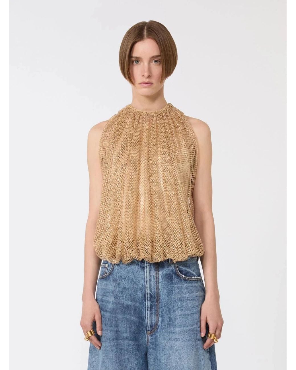 Max Mara Natural Spxnodo Top