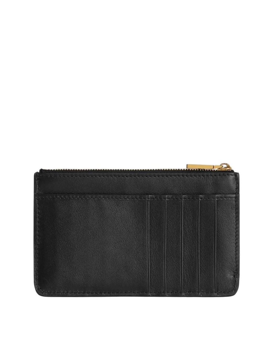 Dolce & Gabbana Black Dolce & Gabbana Calfskin Card Holder With Dg Logo