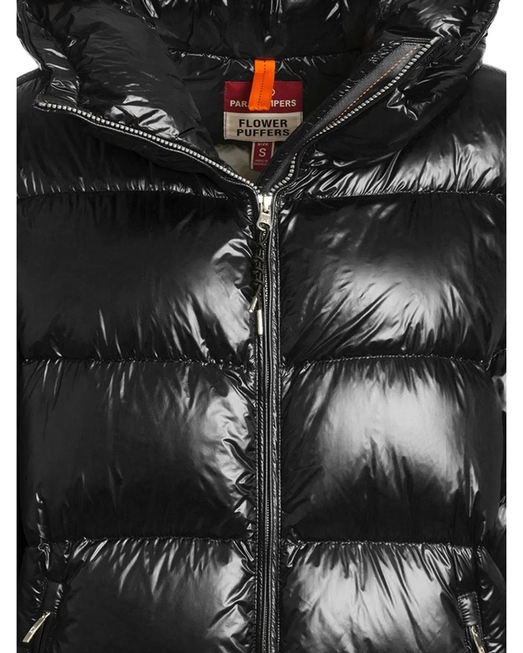 Parajumpers Black Oversized Puffed Jacket