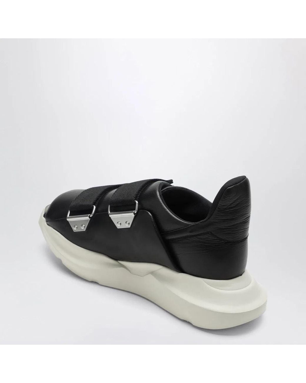 Rick Owens Black Temple Burrito Geth Sneakers for men