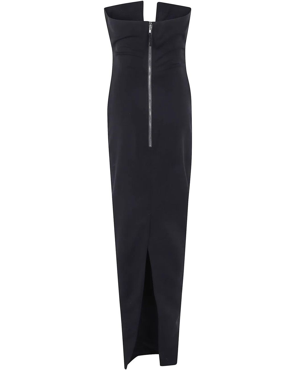 Rick Owens Black "Prong Gown" Dress