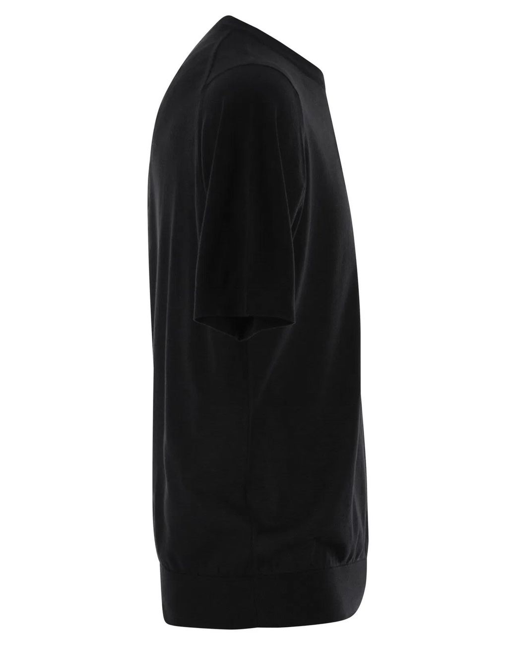John Smedley Black Kempton for men
