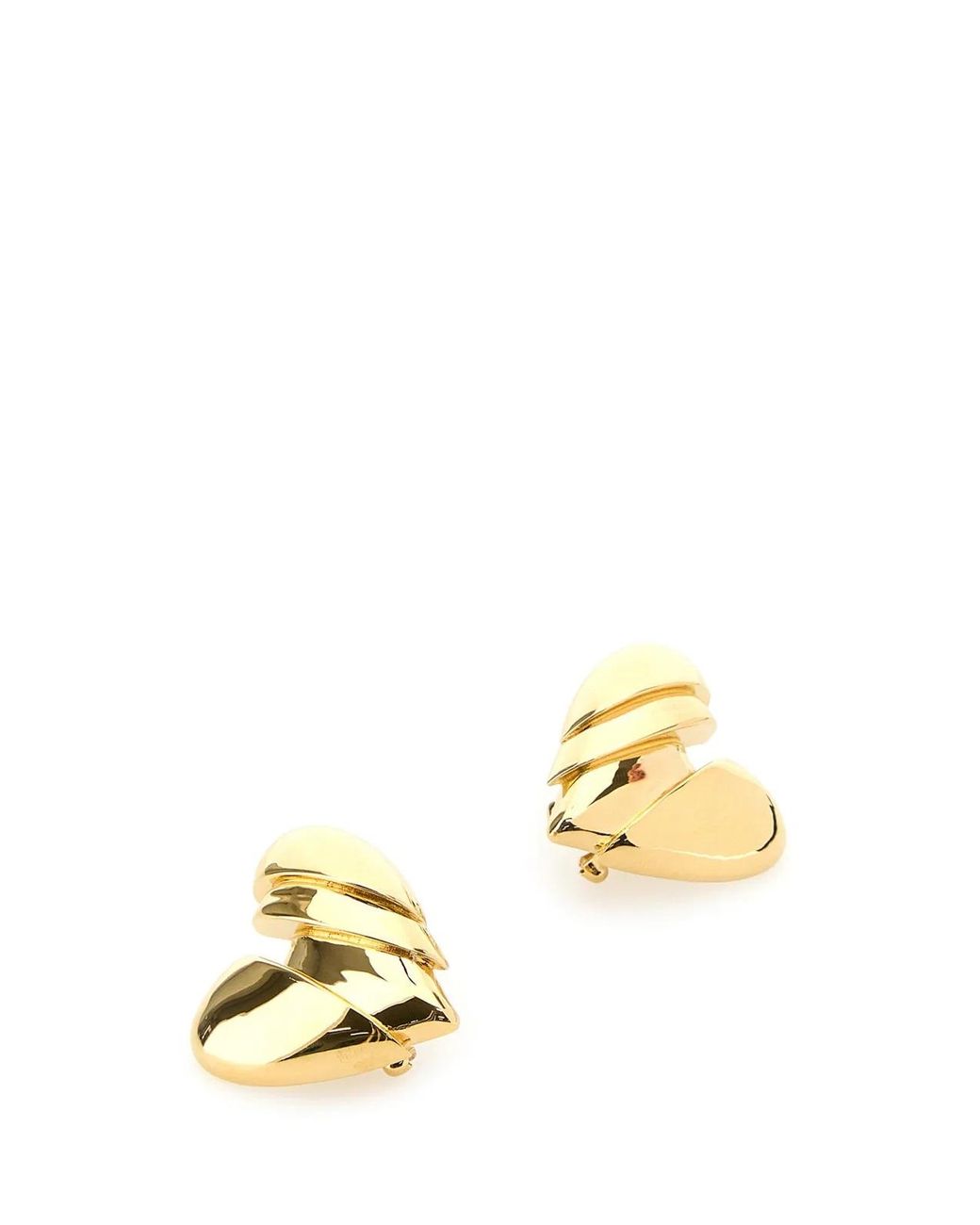 AMINA MUADDI Metallic Heartbreaker Earring Base